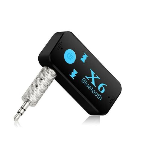 X6 Wireless Bluetooth 4.1 3.5mm AUX Audio Stereo Music Car Receiver Adapter US