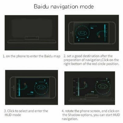 HUD Head Up Display GPS / Mobile Phone / Navigation Projector Bracket Holder CA