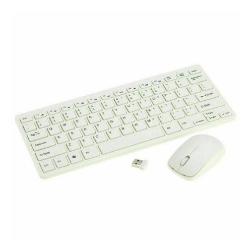 Wireless Keyboard and Mouse Combo Set Optical Mouse for PC Laptop with Receiver