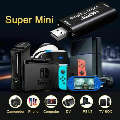 HDMI Video Capture Card USB 3.0 /1080p Recorder Phone Game Video Live Streaming