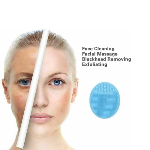 Silicone Face Cleansing Brush Handheld Face Scrubber Mini Massage Skin Care Tool