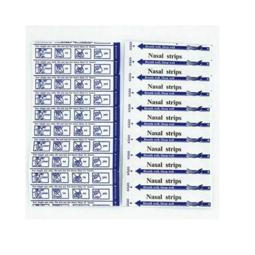 60pcs New Nasal Strip Breath Way Right Stop Snoring Easier Clear Strips night CA