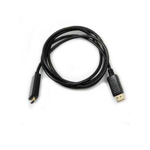 Brand New 6 FT F 1.8 Meter M DisplayPort to HDMI Cable Black 1080P HD