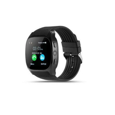 Android Bluetooth Smart Watch Unlocked Cell Phone Camera For Android Black