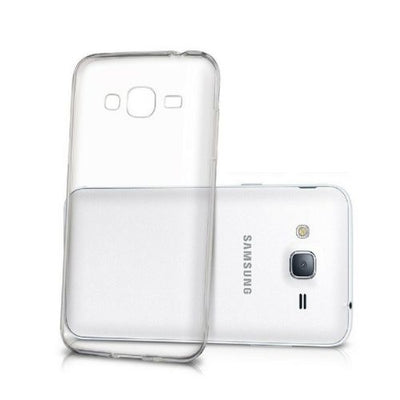 For Samsung Galaxy J3 2016 Case - Clear Thin Soft TPU Transparent Back Cover