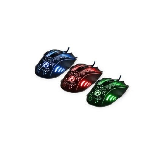 Gaming Mouse USB Optical 5500 Dpi 6 Buttons Wired Mice for Gamer Computer 7 LED