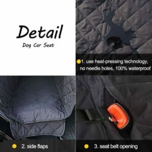 Pet Seat Cover Car Seat Cover for Pets Waterproof Scratch Proof for Cars Trucks