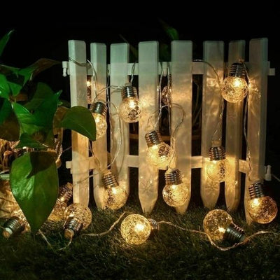 20 LED Solar String Lights Patio Party Yard Garden Wedding Waterproof Outdoor