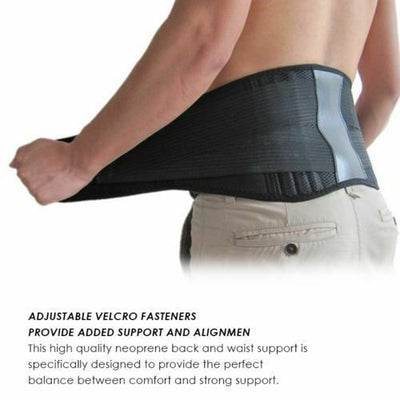 Lumbar & Lower Back Support Belt Brace Strap,Posture Waist Trimmer For Men,Women