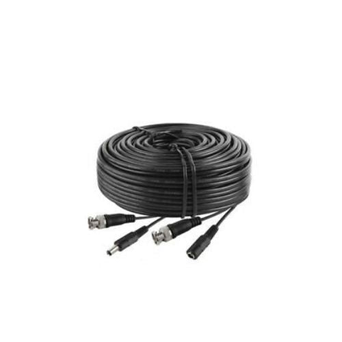 30 ft feet CCTV DC Male to Female Power Cable with BNC Male-Male Plug