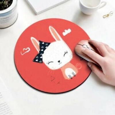 Mouse Pad with Stitched Edge Mouse Mat Waterproof Non-Slip Rubber Base