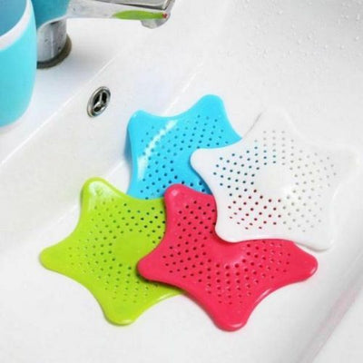 SILICONE SINK STRAINER Kitchen Bath Waste Drain Plug Filter Drain Basin Stopper