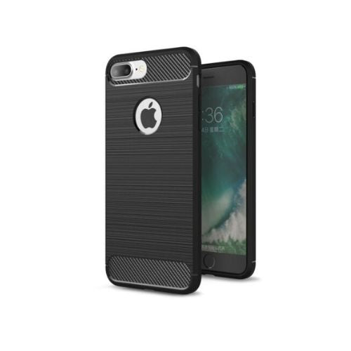 For iPhone 7/8 & iPhone 7/8 Plus Case - Shockproof Carbon Fiber Soft TPU Cover