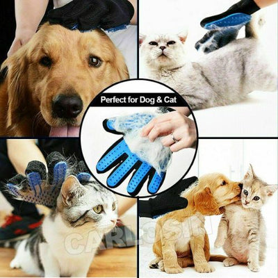 Pet Dog Cat Grooming Cleaning Right Glove Hair For Dirt Remover Brush Deshedding