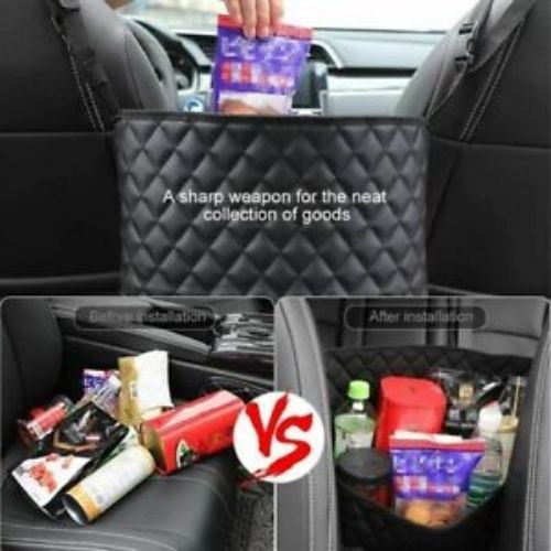 Car Seat Storage Bag Rear Seat Back Handbag Holding Net Pocket Holder Trunk Bag