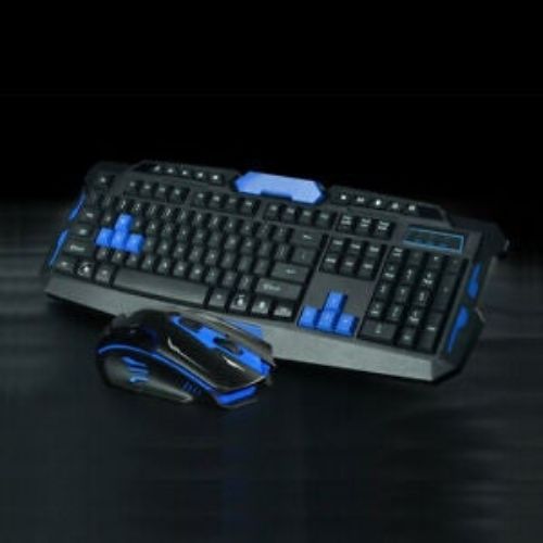 2.4G Gaming Multimedia Cordless Keyboard Wireless Optical Mouse Combo