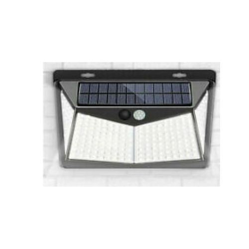208LED Outdoor Solar Powered Lights PIR Motion Sensor Garden Security Wall Lamp