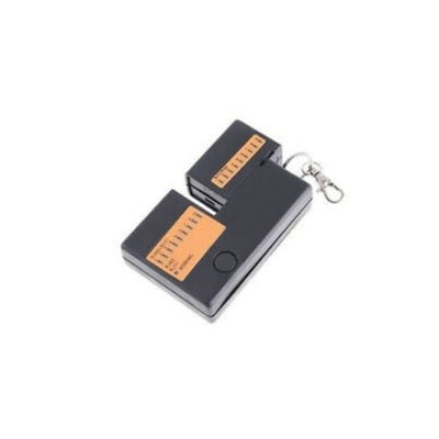 Ethernet RJ45 RJ11 Cat5 Network LAN Cable Tester Checker with Keychain