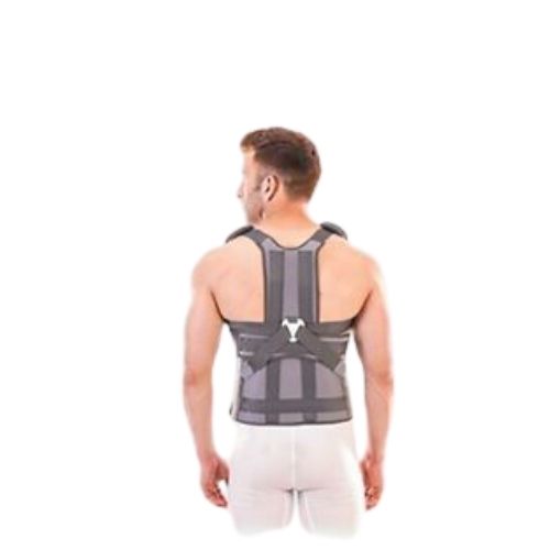 Back Shoulder Waist Posture Support Belt Along Lower Back Pain Relief Therapy