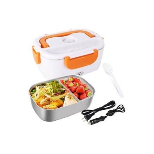 Electric Lunch Box for Car and Home Portable Food Warmer Heater