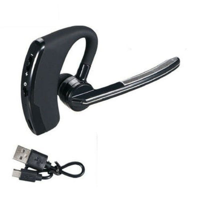 Business Wireless Bluetooth Handsfree Earphone Earhook Headset For Cell Phone CA