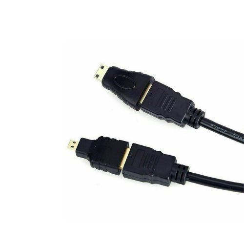 3 in 1 HD High Speed HDMI to HDMI Cable Micro HDMI Adaptor Mini HDMI Adapter