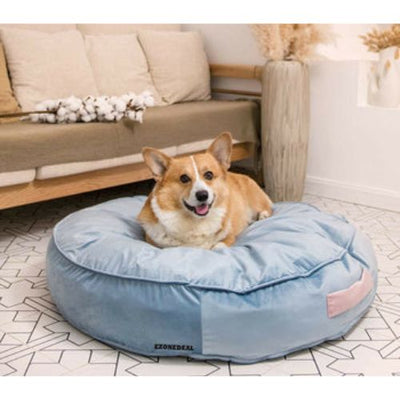 Pet Dog Cat Sleeping Bed Warm Soft Round Nest Basket Mat Comfy Cushion Kennel