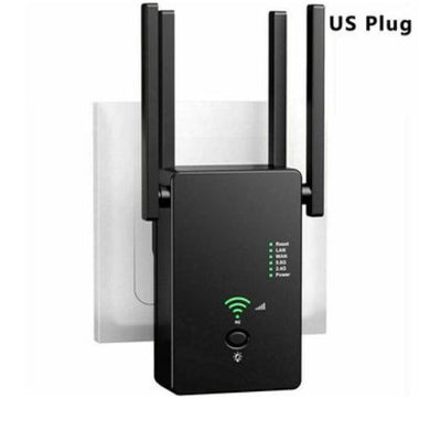 1200Mbps Dual-Band Wifi Extender Wireless Router Signal Booster Amplifier Access