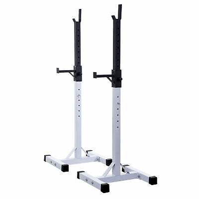 Squat Rack Weight Liftting Stand Fitness Home GYM Weight Strength Exercise