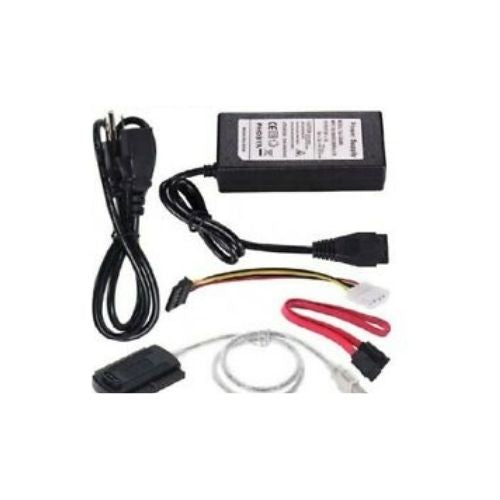 USB 2.0 To SATA IDE Cable Adapter With Power Supply For Hard Drive HDD Disk DVD