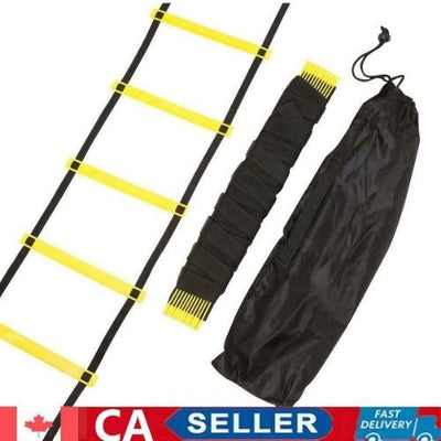 Durable 12 Rung 18 Feet 6m Agility Ladder for Soccer Speed Training