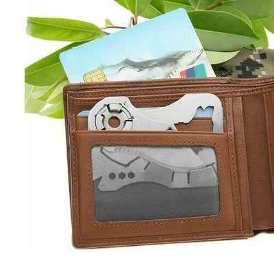 9 In 1 Multitool Pocket Credit Card Knife Survival Camping outdoor Hand Tools