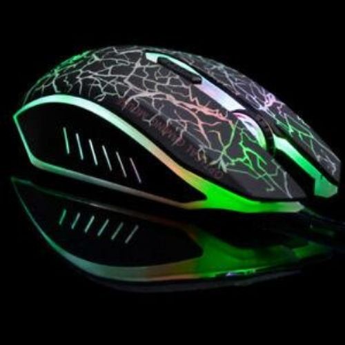 USB Wired Optical Scroll Wheel Game Mouse For PC Laptop Notebook Computer