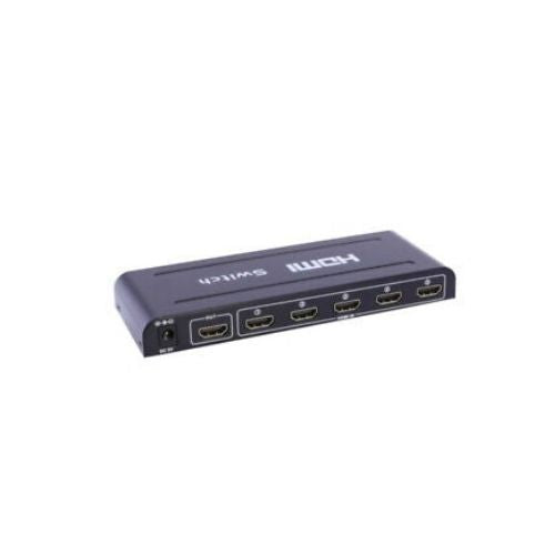 HDMI SWITCH 5 PORT ALUMINUM FOR HDTV 1080P W/ REMOTE HD