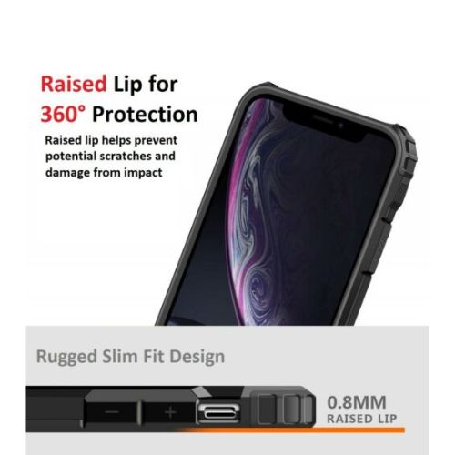 Heavy Duty Dual Layer Shockproof Hard Armor Case Cover For iPhone X / XS Max