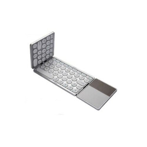 Wireless Keyboard with touchpad Three-fold Portable Rechargeable Bluetooth