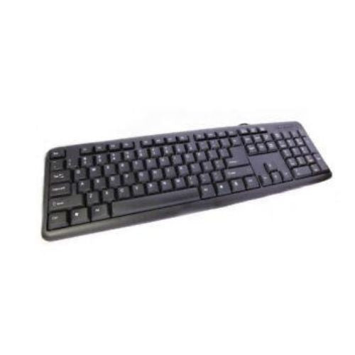 USB Wired Keyboard Mouse Combo Full Sized Water Spill Resistant