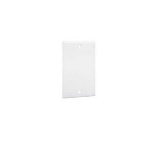 Wall Plate White Single Blank No Device Outlet Cover Stamped Face Plate