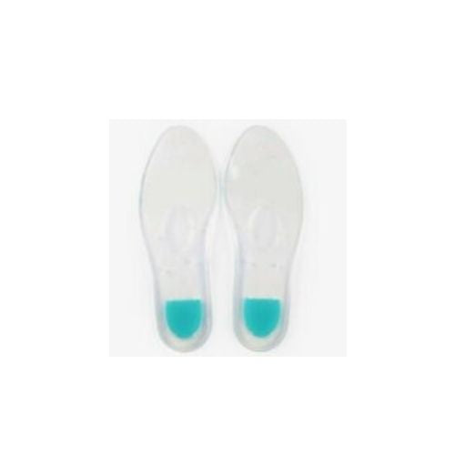 Silicone Shoe Insole Pad with Medial, Durable Pair ergonomic arch support design