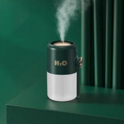 300ML Mini Humidifier Rechargeable with Night Light for Car (Green Only)