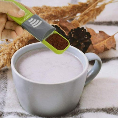 New Measure Cup Adjustable Scale Measuring Spoon Baking Tool Kitchen Accessories