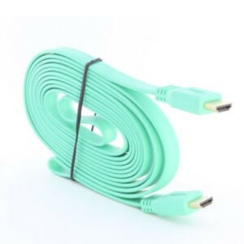 10Ft Flat Male to Male V1.4 HDMI Cable Cord for Audio Vedio HDTV TV 1080P