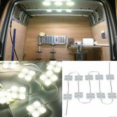 14Pcs LED Interior Package Kit For T10 36mm Map Dome License Plate Lights WhHCA