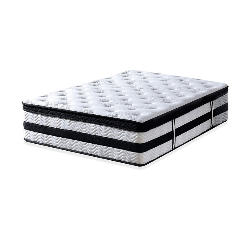 DeramZ 35CM Thickness Euro Top Egg Crate Foam Mattress in Queen Size