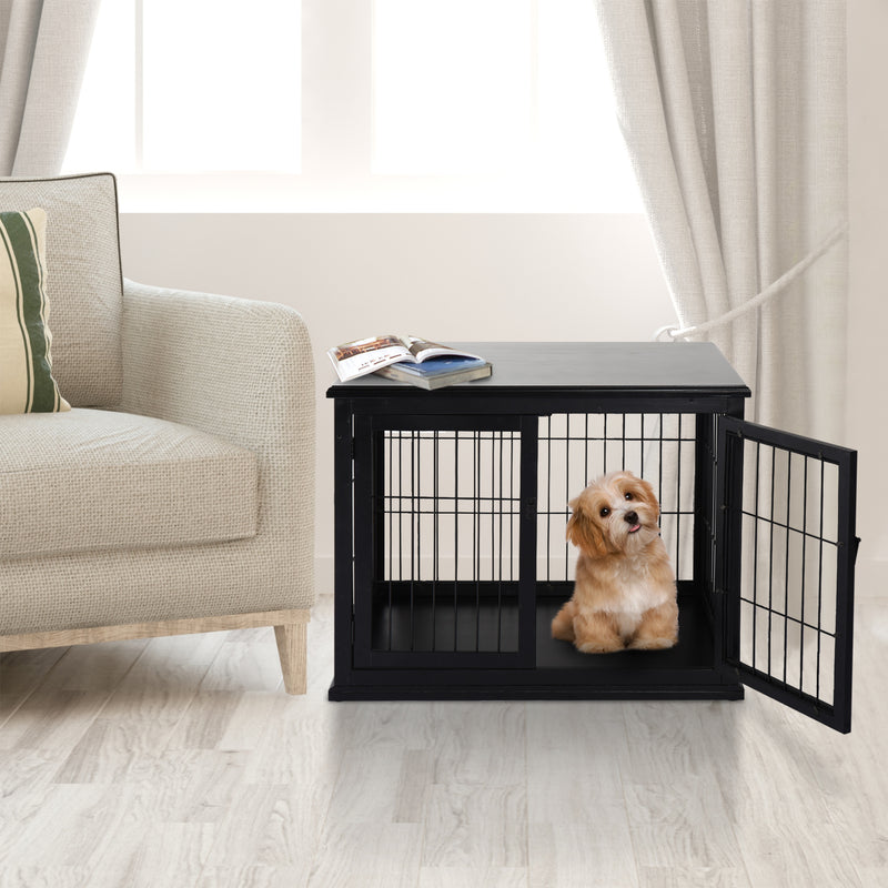 Cute Dog Kennels and Crates for Small Dogs, Pet Cages for Dogs Indoor