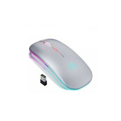 Mouse Wireless Computer Bluetooth 5.0 USB Rechargeable Silent Ergonomic Mice