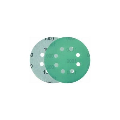 125mm 5 inch Wet & Dry Sanding Discs 8 hole Sandpaper 1000 Grit Hook & Loop