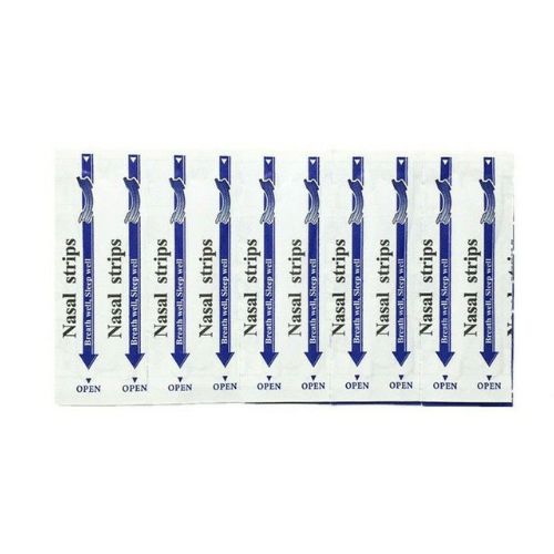 60pcs New Nasal Strip Breath Way Right Stop Snoring Easier Clear Strips night CA