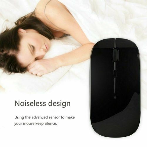 2.4GHz Wireless Optical Scroll Mouse Mice & USB For PC Laptop Computer 1600 DPI