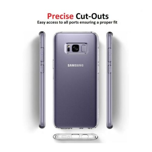 For Samsung Galaxy S8 & S8 Plus Case - Clear Thin Soft TPU Silicone Back Cover